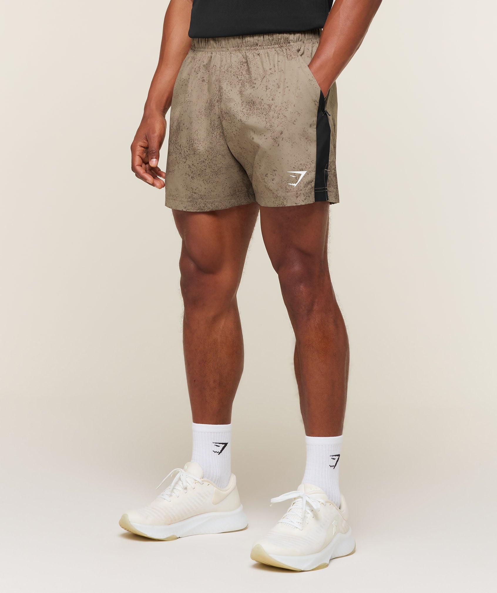 Sport 5" Shorts - Lifestyle Brown/Black