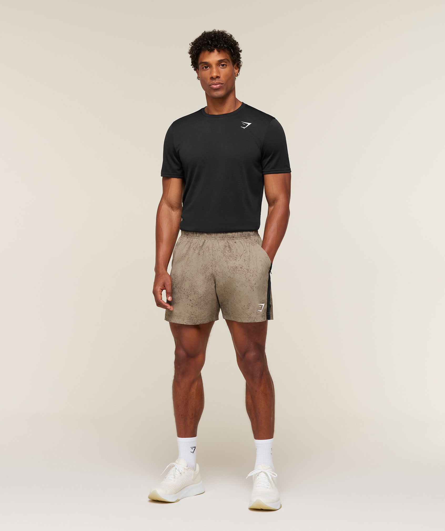 Sport 5" Shorts - Lifestyle Brown/Black
