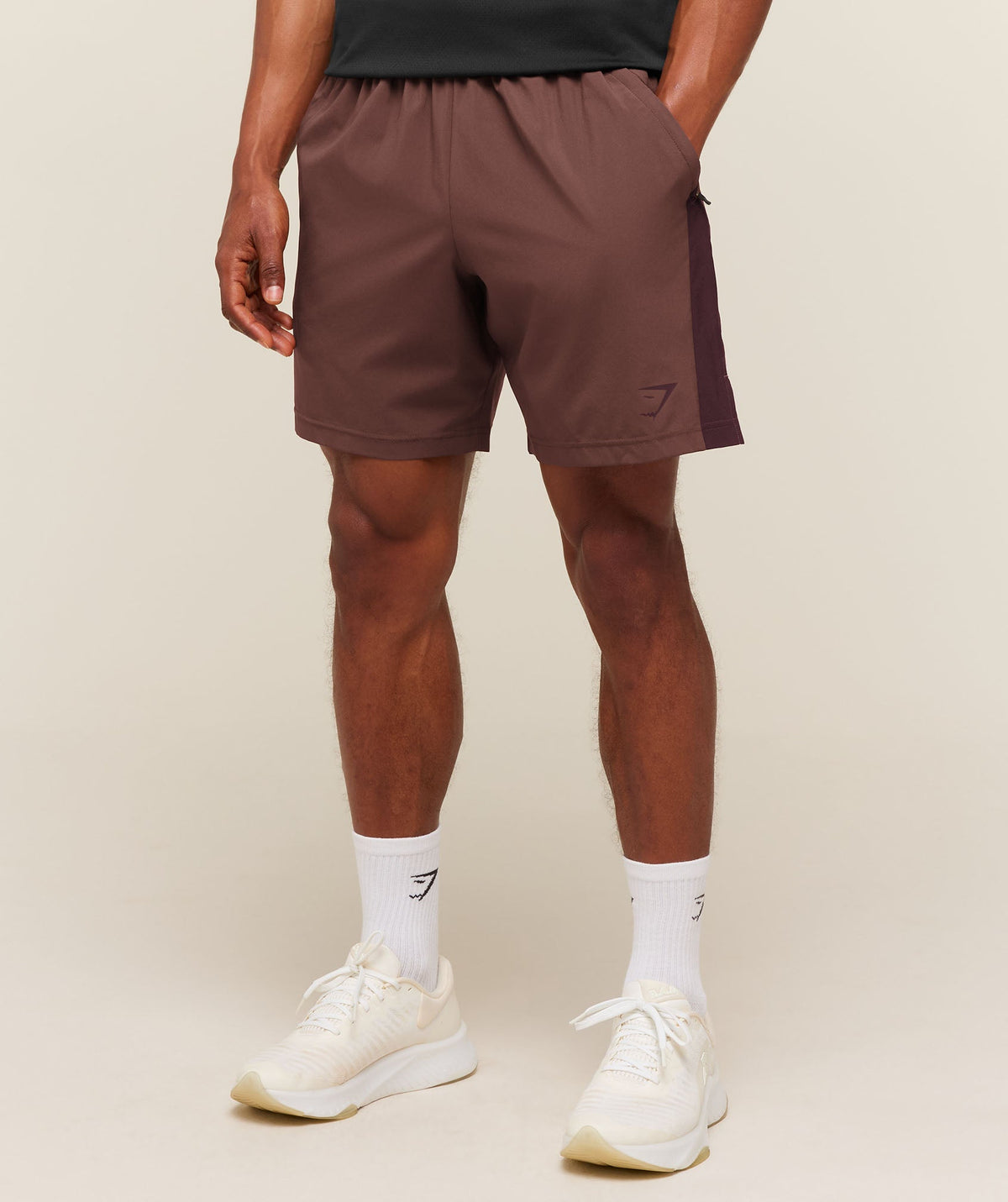Sport 7" Shorts - Espresso Brown/Cherry Purple ;)