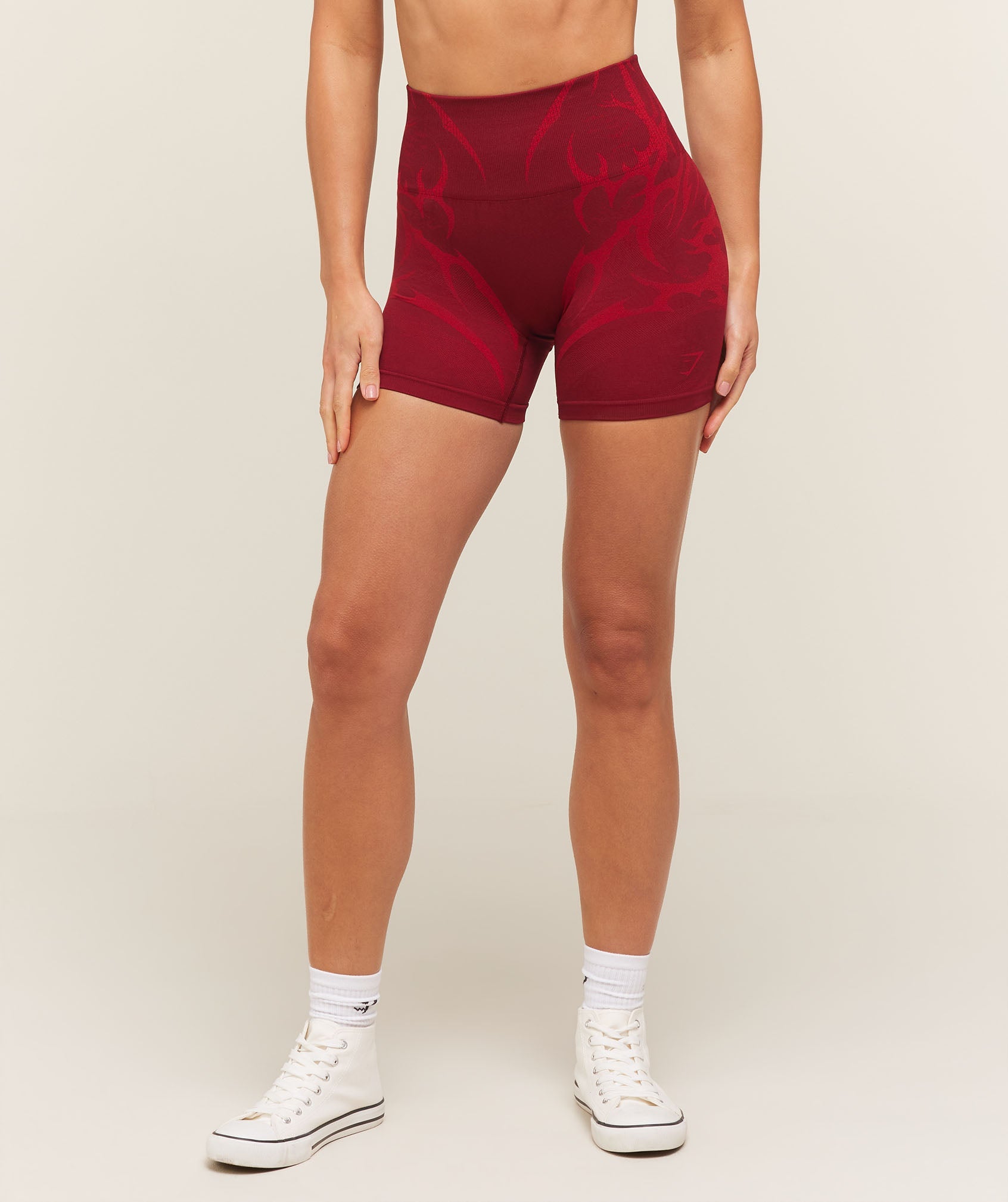 Storm Seamless Shorts - Sets Red/Carmine Red