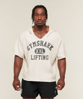 Summer Pump Cover Short Sleeve Hoodie - Tinted White ;)