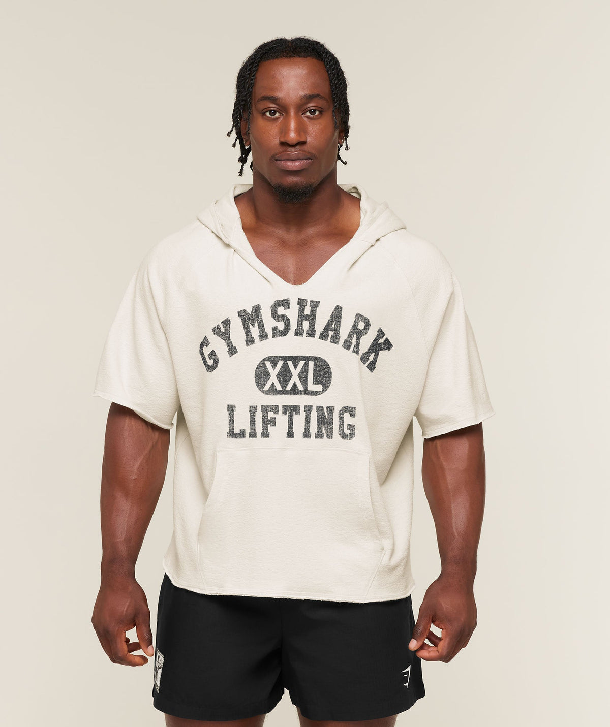 Summer Pump Cover Short Sleeve Hoodie - Tinted White ;)