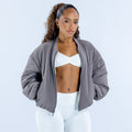 Revive Reversible Bomber Jacket Truffle / Ivory