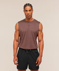 Train Cut Off Tank - Espresso Brown ;)