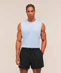 Train Cut Off Tank - Tranquil Blue ;)