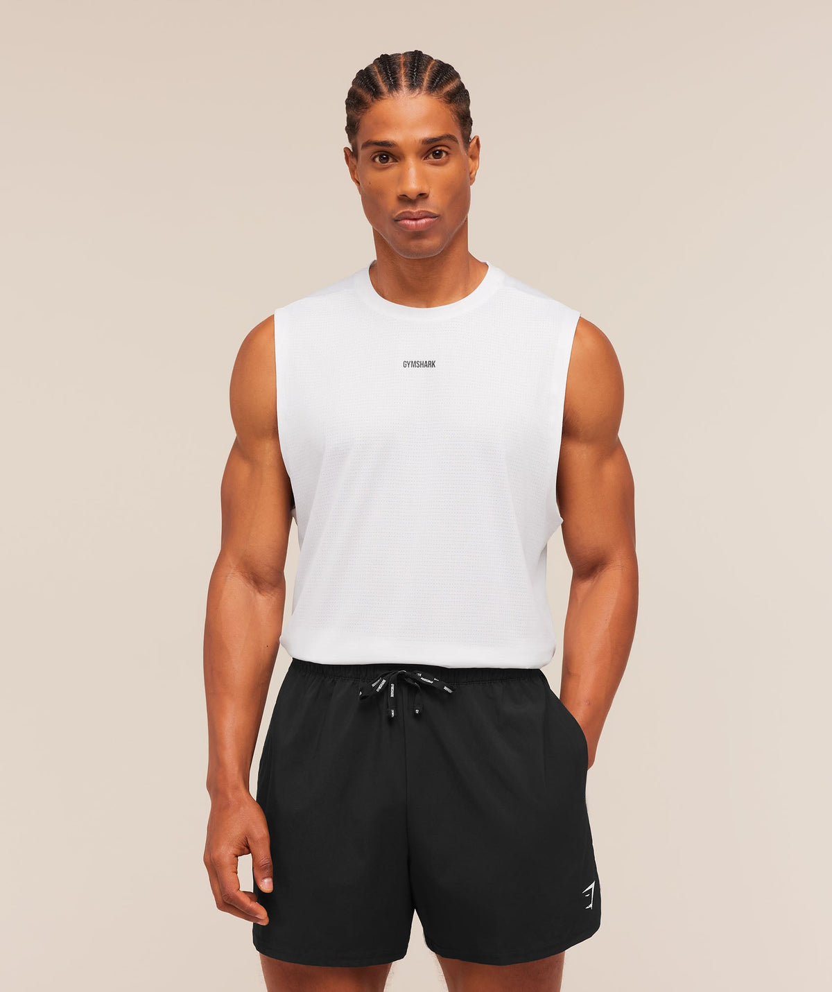 Train Cut Off Tank - White ;)