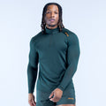 Unbound Quarter Zip Slate Green