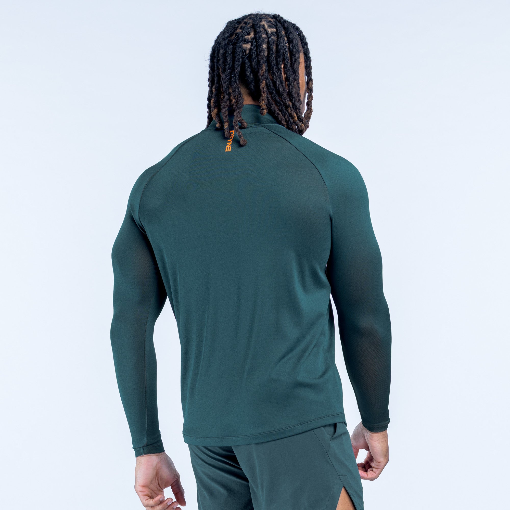 Unbound Quarter Zip Slate Green