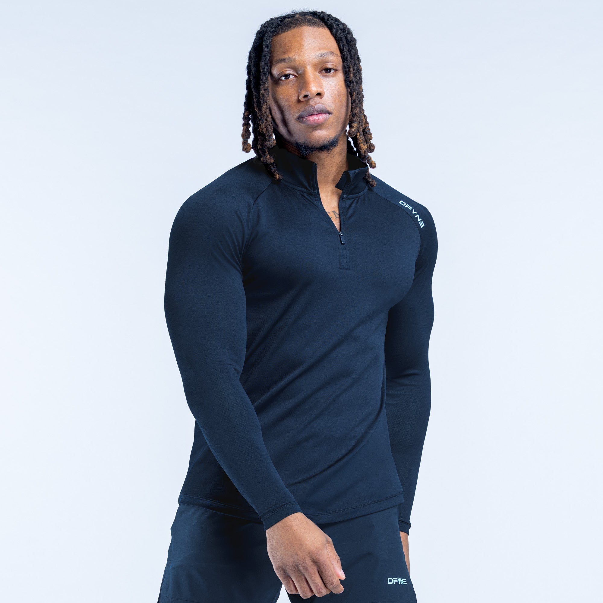 Unbound Quarter Zip Ink