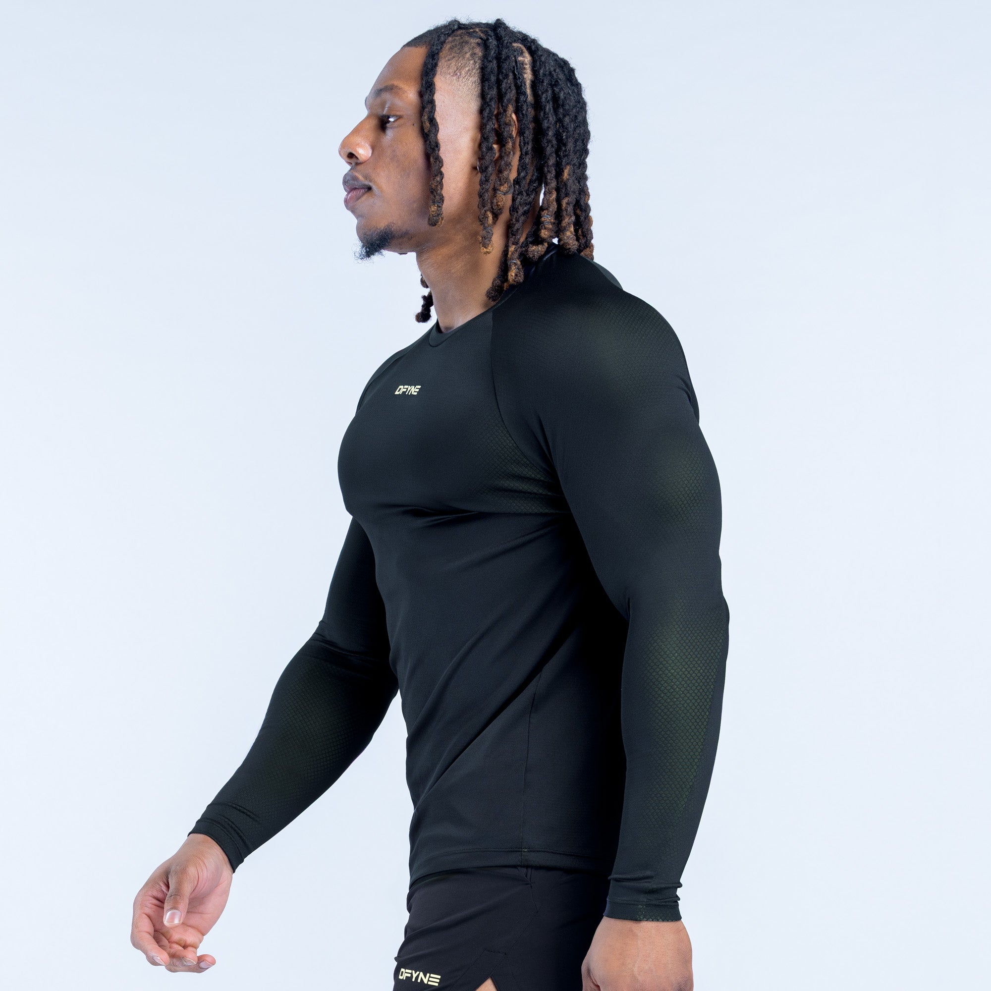 Unbound Long Sleeve Training T-Shirt Midnight Black