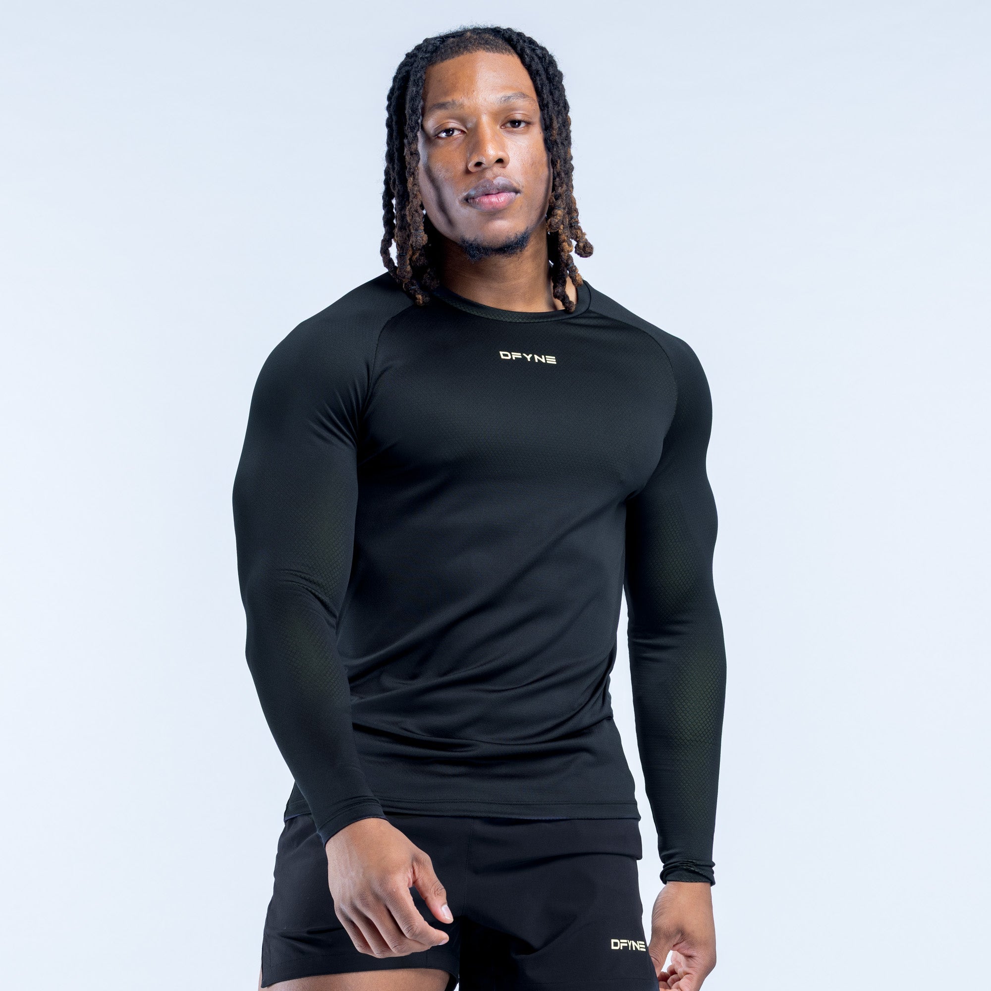 Unbound Long Sleeve Training T-Shirt Midnight Black