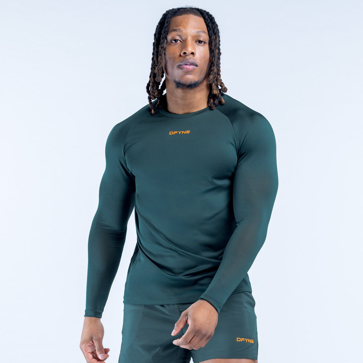 Unbound Long Sleeve Training T-Shirt Slate Green