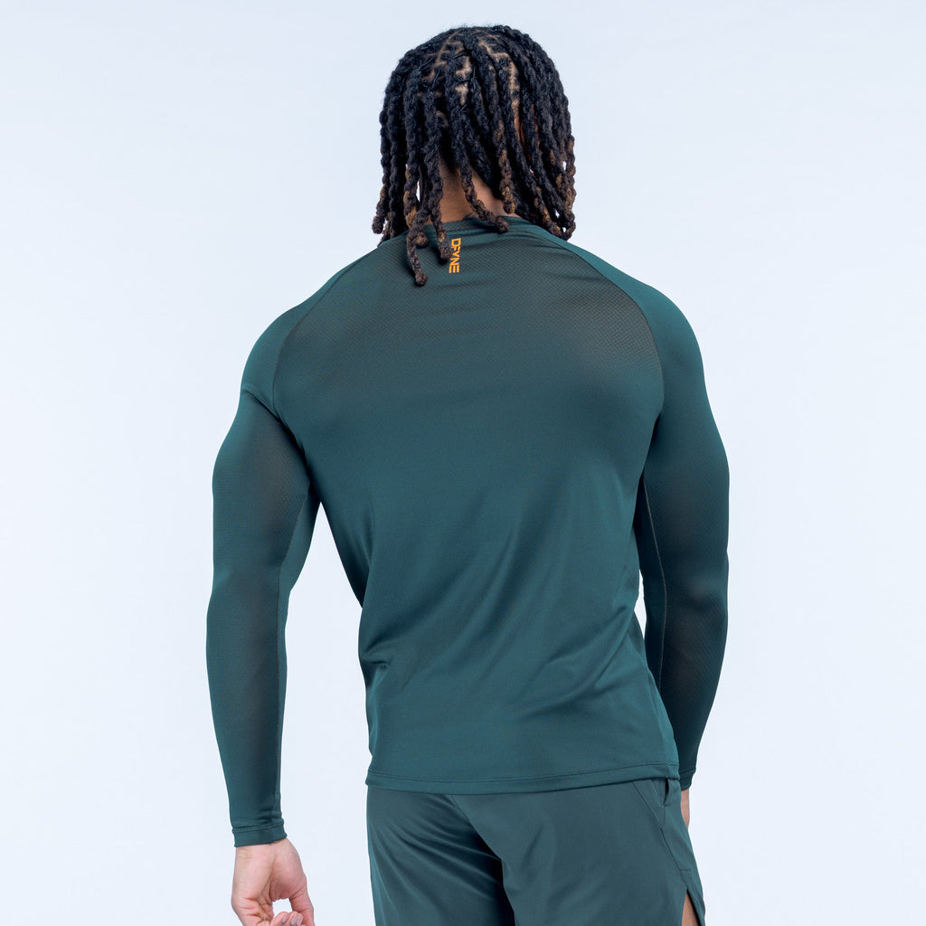Unbound Long Sleeve Training T-Shirt Slate Green