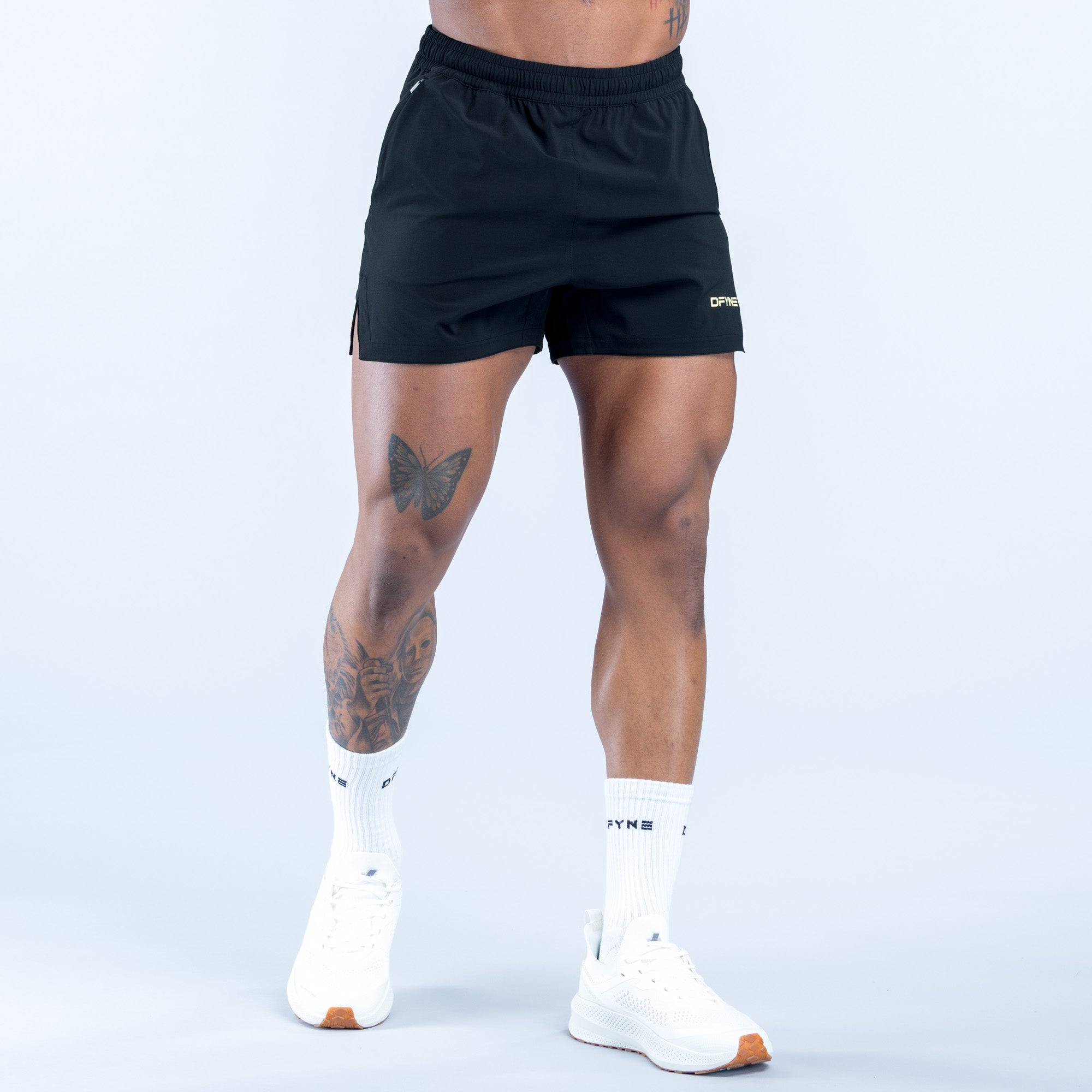Unbound Training Shorts Midnight Black
