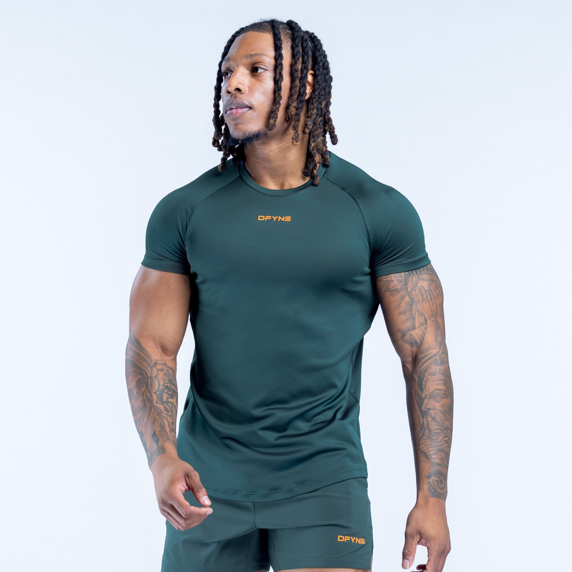 Unbound Training T-Shirt Slate Green