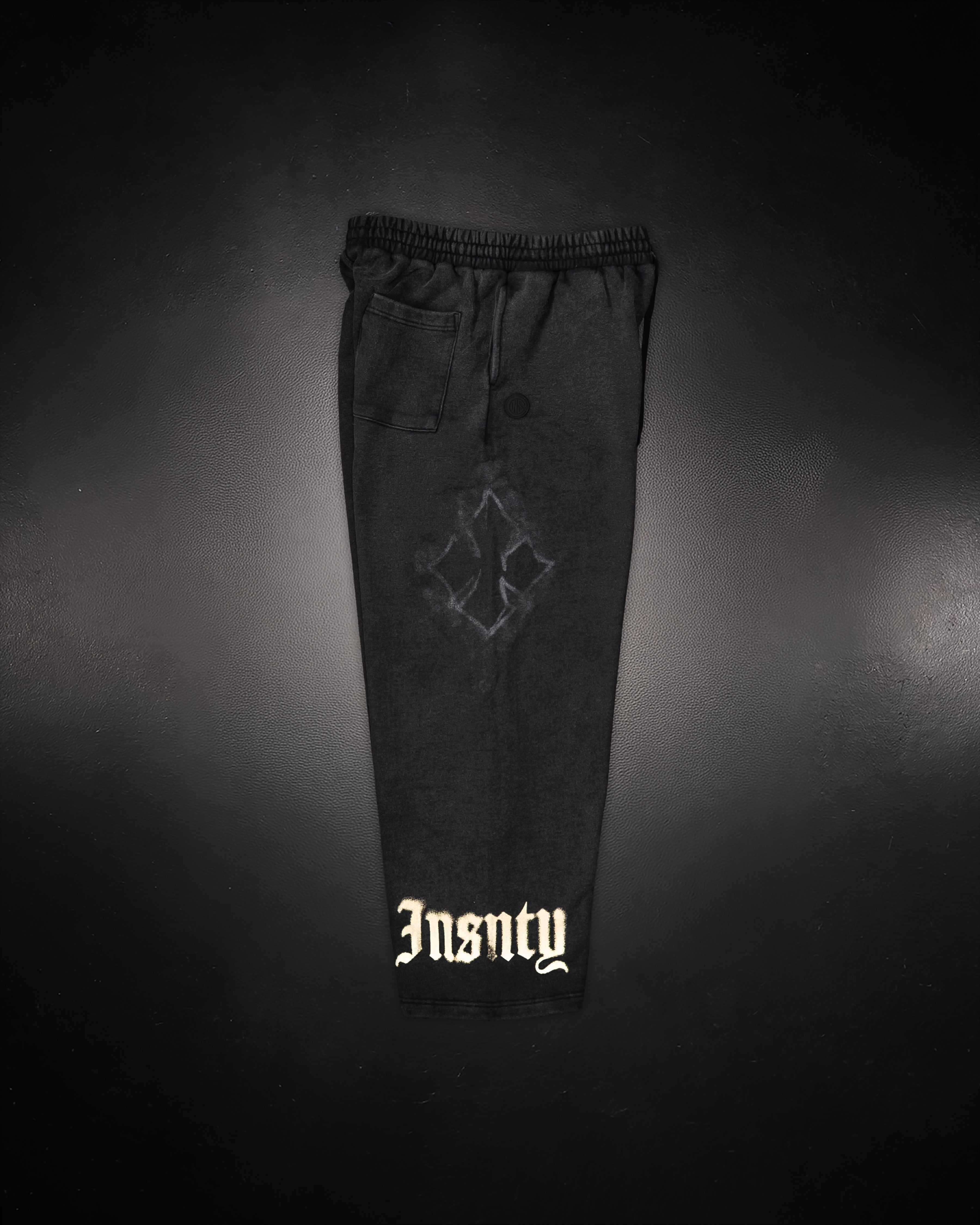 Wide Leg Sweats Black - Vista 2