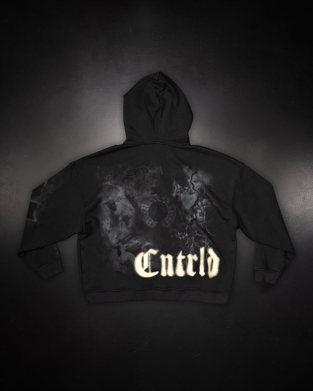 Smoke Zip Up Hoodie Smoke
