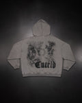 Smoke Zip Up Hoodie Smoke Grey