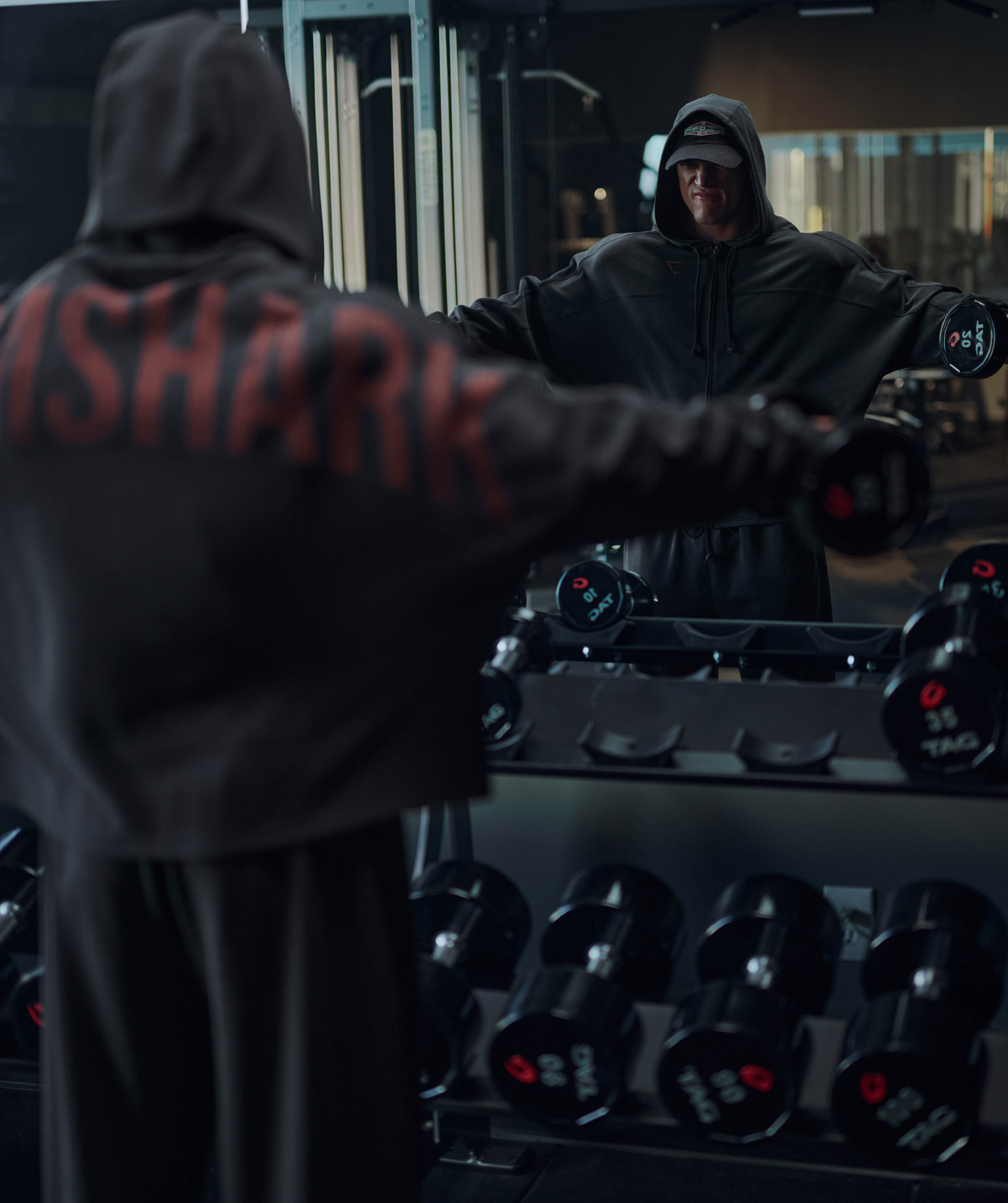 Gymshark x Sam Sulek Zip Through Hoodie - Black ;)