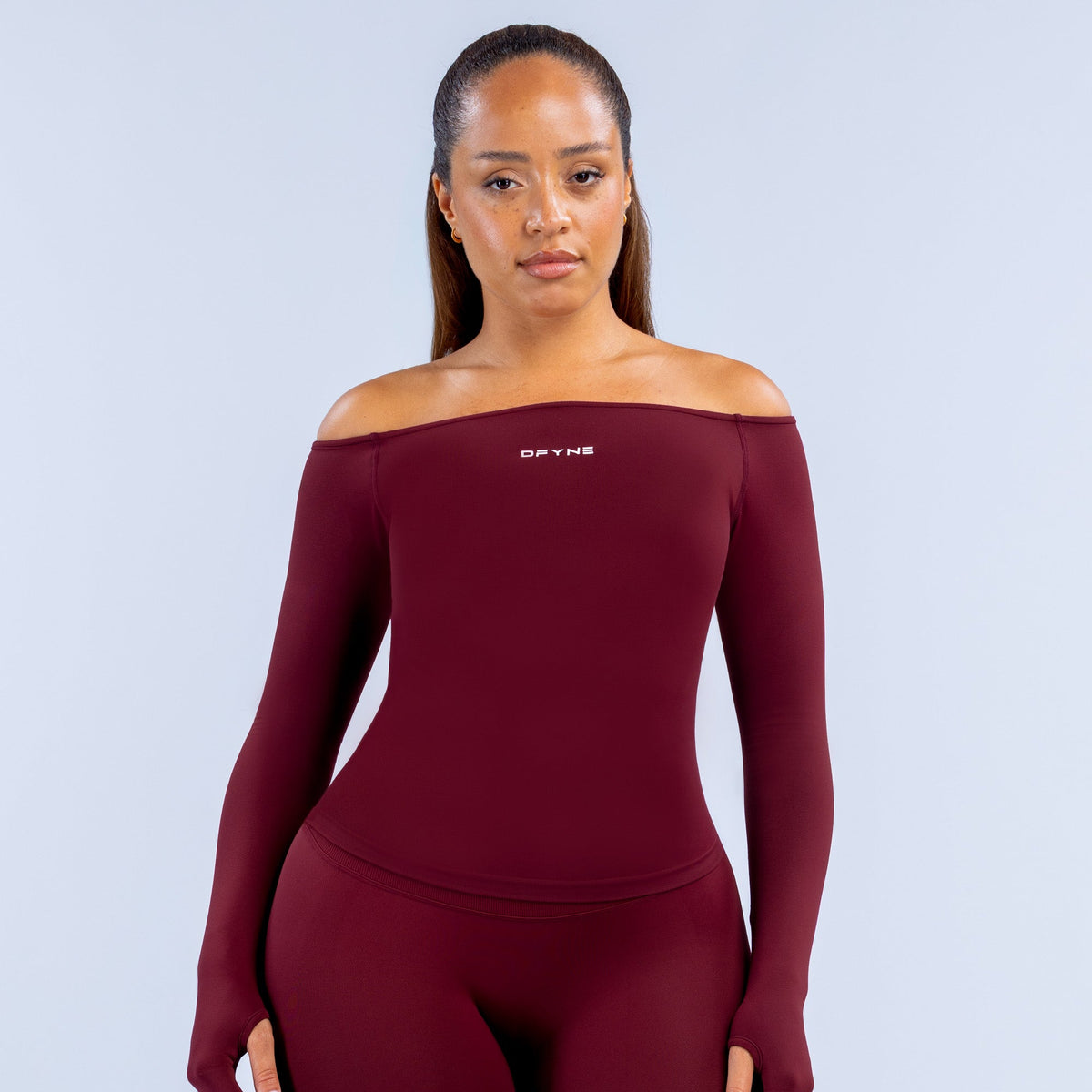 Vision Long Sleeve Top - Maroon ;)