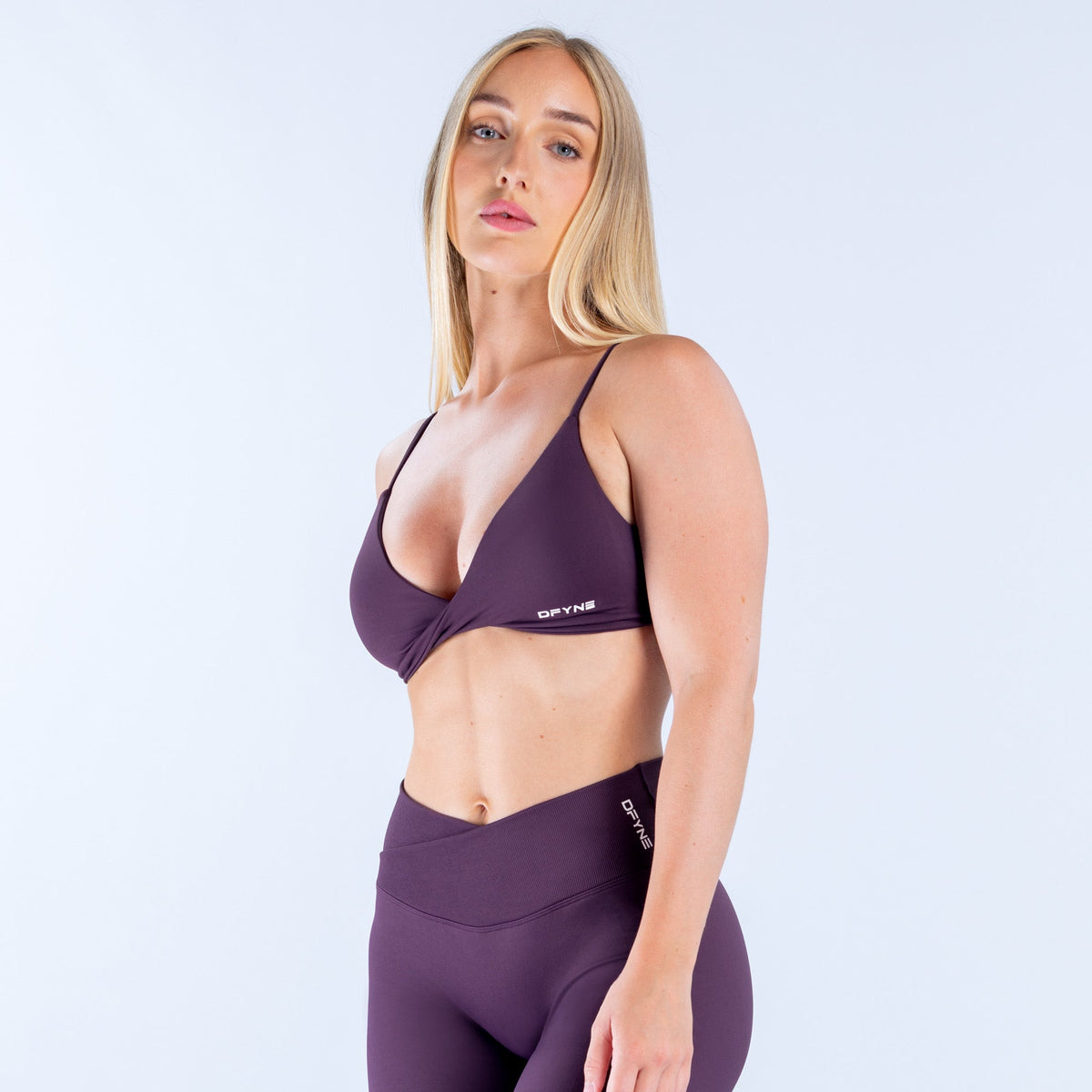 Vision Twist Front Sports Bra Fig