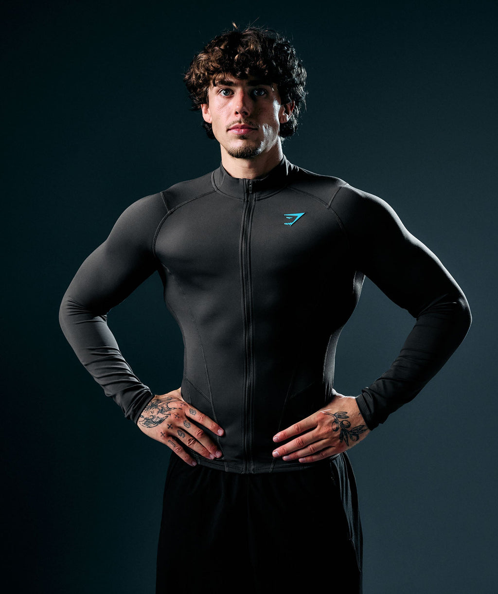 Vengeance Full Zip Jacket - Onyx Grey/Brand Blue ;)