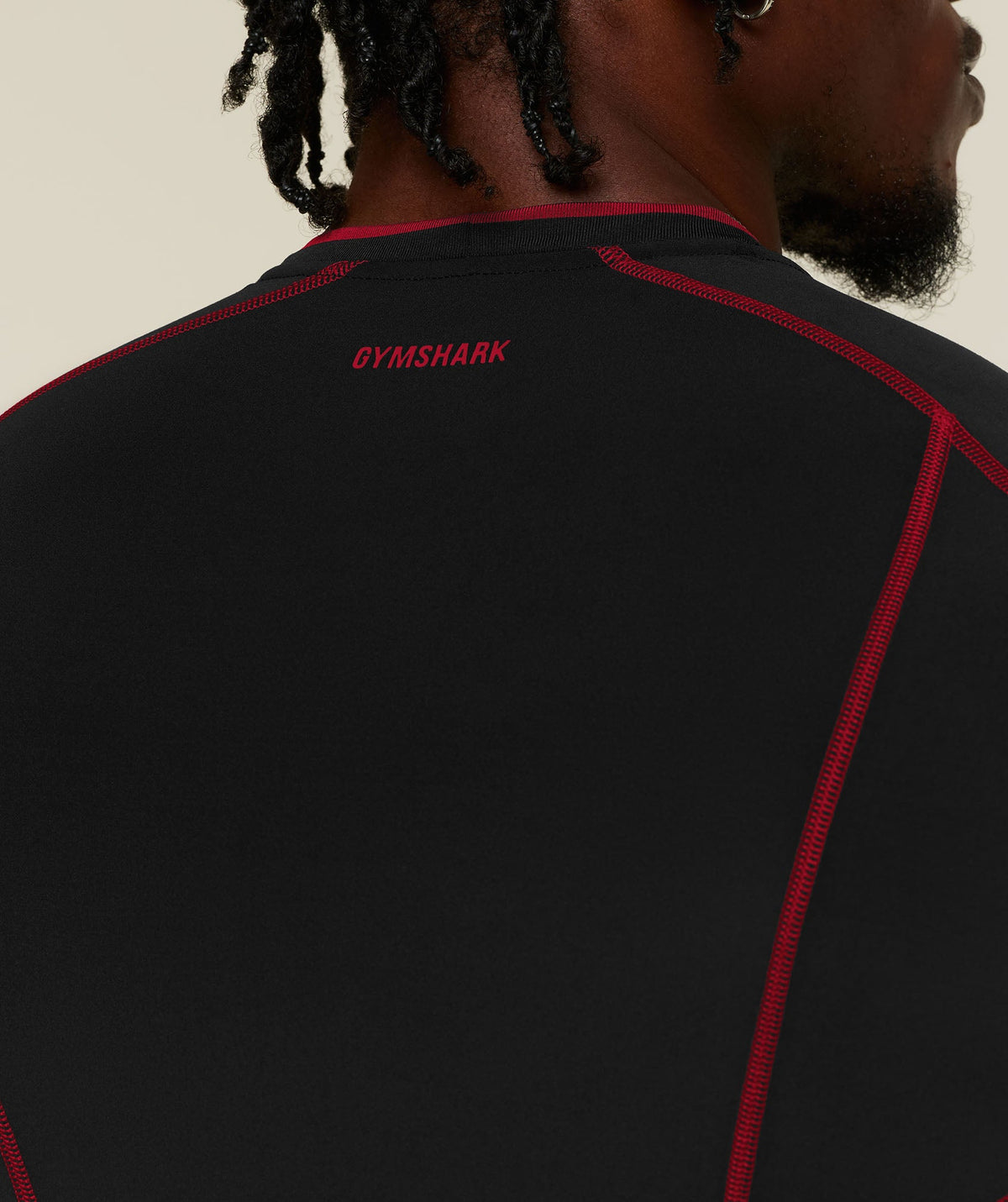 Vengeance Long Sleeve T-Shirt - Black/Carmine Red ;)