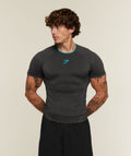 Vengeance T-Shirt - Onyx Grey/Brand Blue
