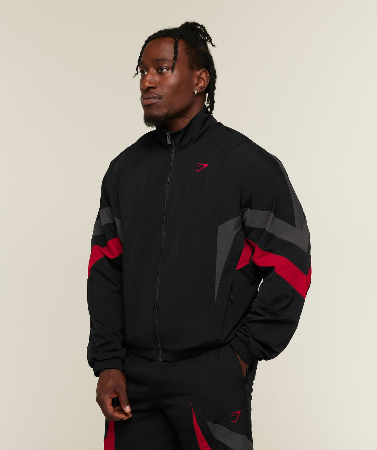 Vengeance Track Jacket - Black/Onyx Grey/Carmine Red ;)