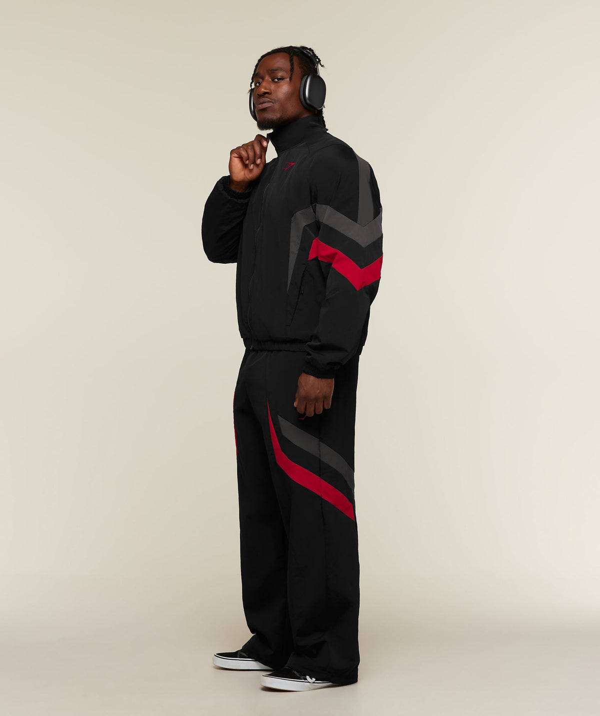Vengeance Track Jacket - Black/Onyx Grey/Carmine Red ;)