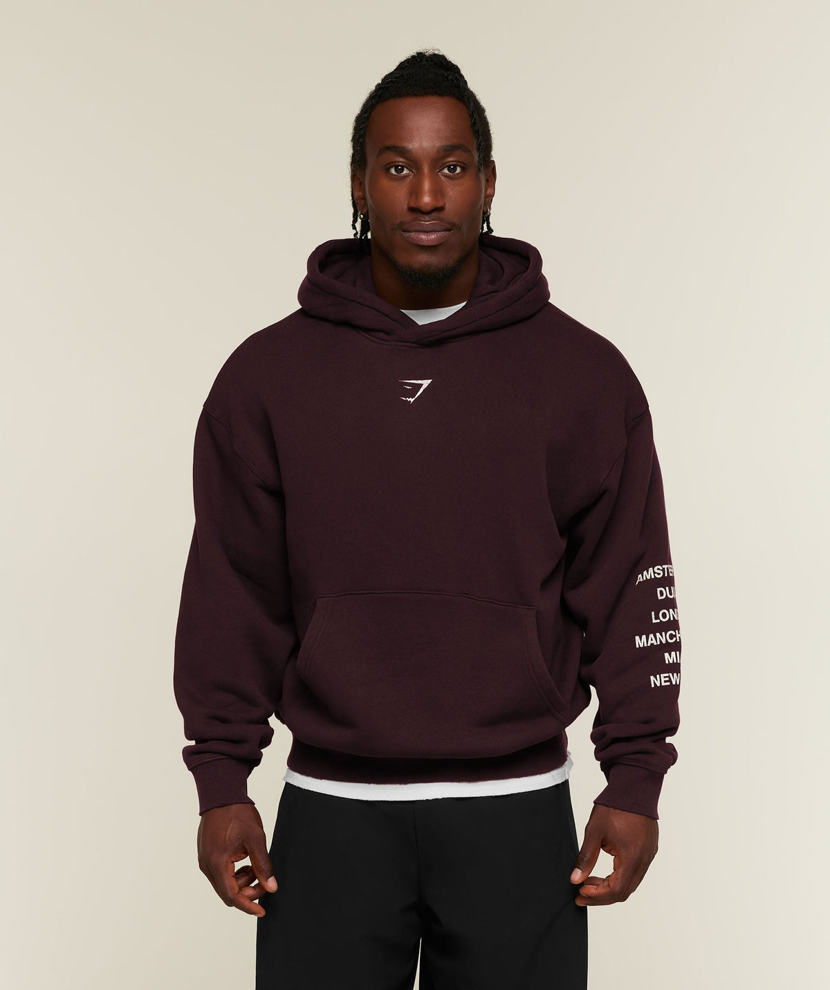 Vengeance Washed Graphic Hoodie - Cherry Purple/Wash ;)