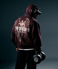 Vengeance Washed Graphic Hoodie - Cherry Purple/Wash ;)