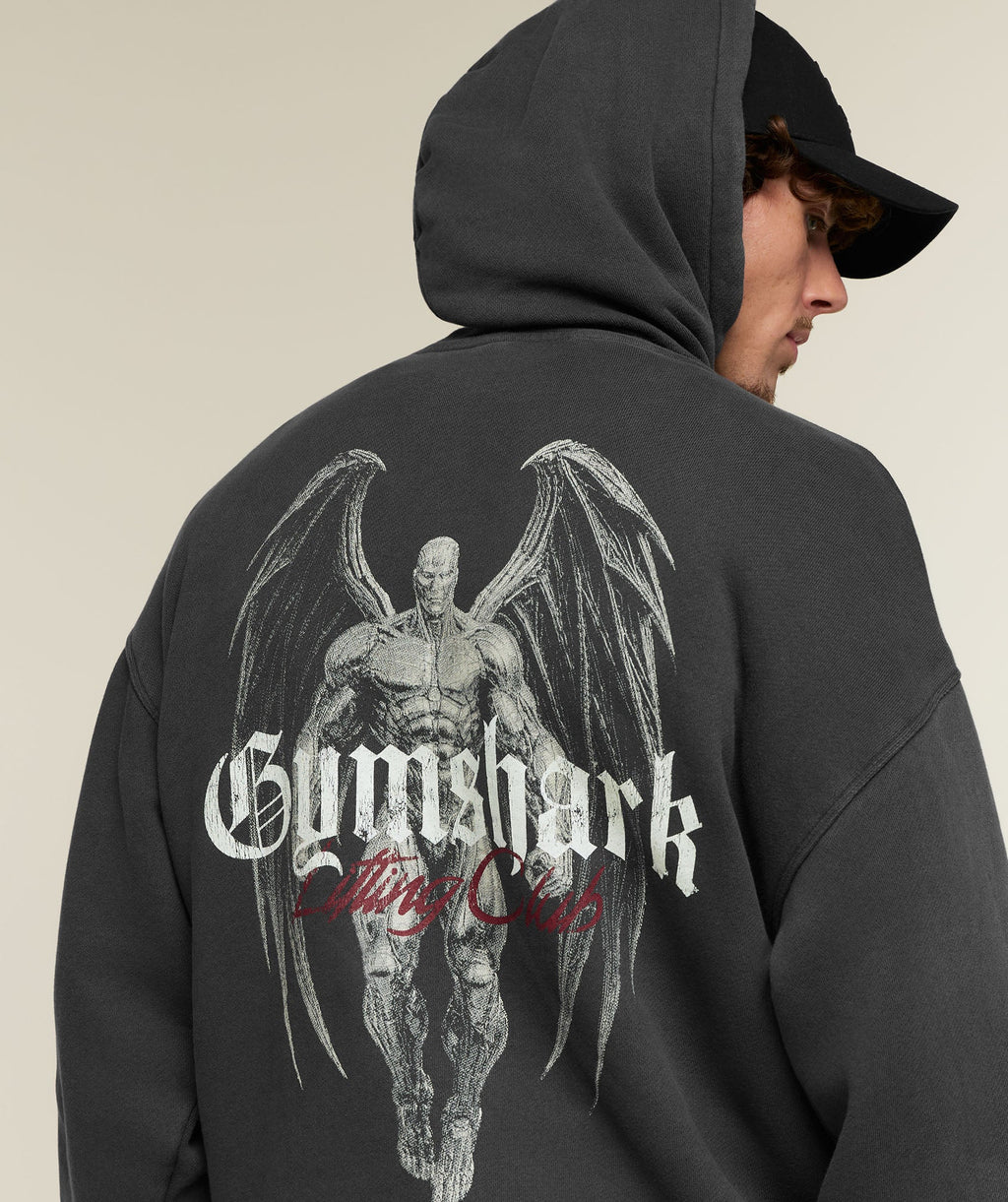 Vengeance Washed Graphic Hoodie - Onyx Grey/Wash ;)