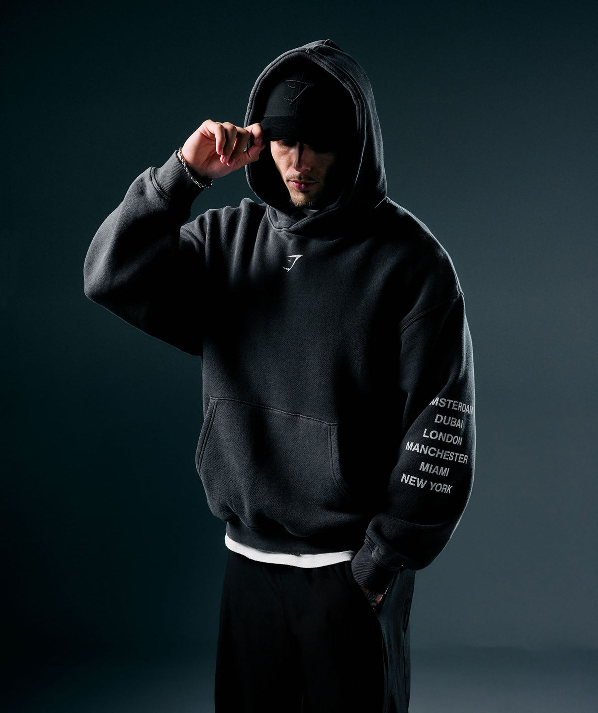 Vengeance Washed Graphic Hoodie - Onyx Grey/Wash ;)
