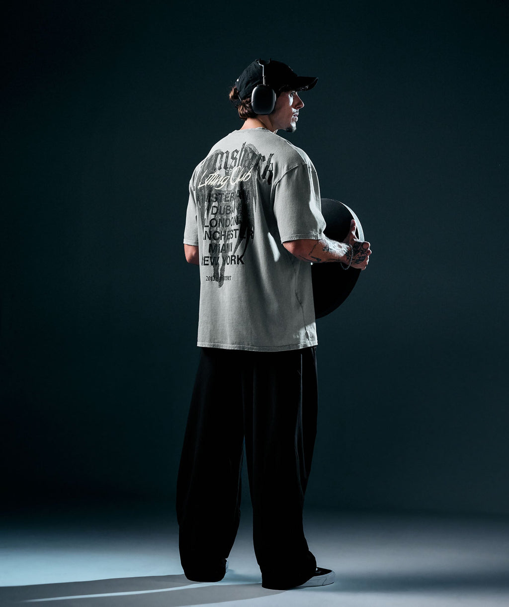 Vengeance Graphic T-Shirt - Smokey Grey/Wash ;)