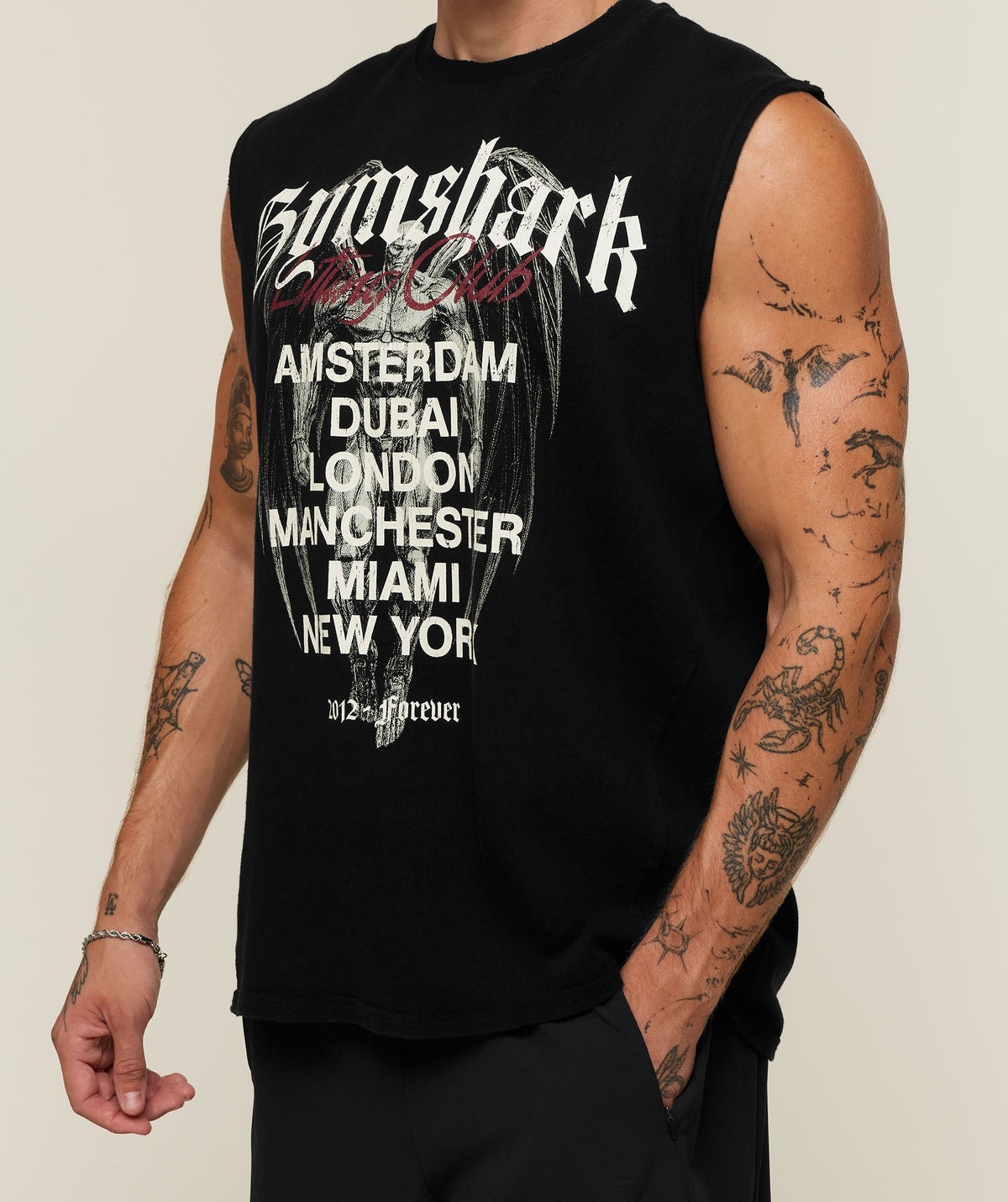 Vengeance Graphic Tank - Black/Wash ;)