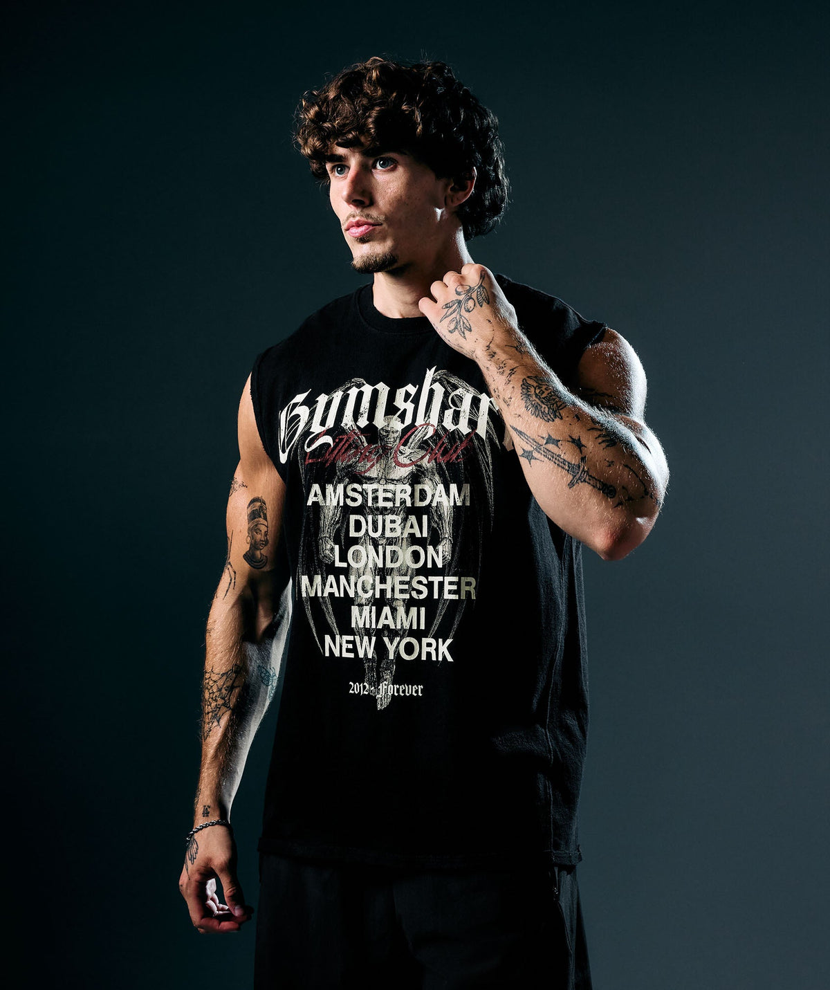 Vengeance Graphic Tank - Black/Wash ;)