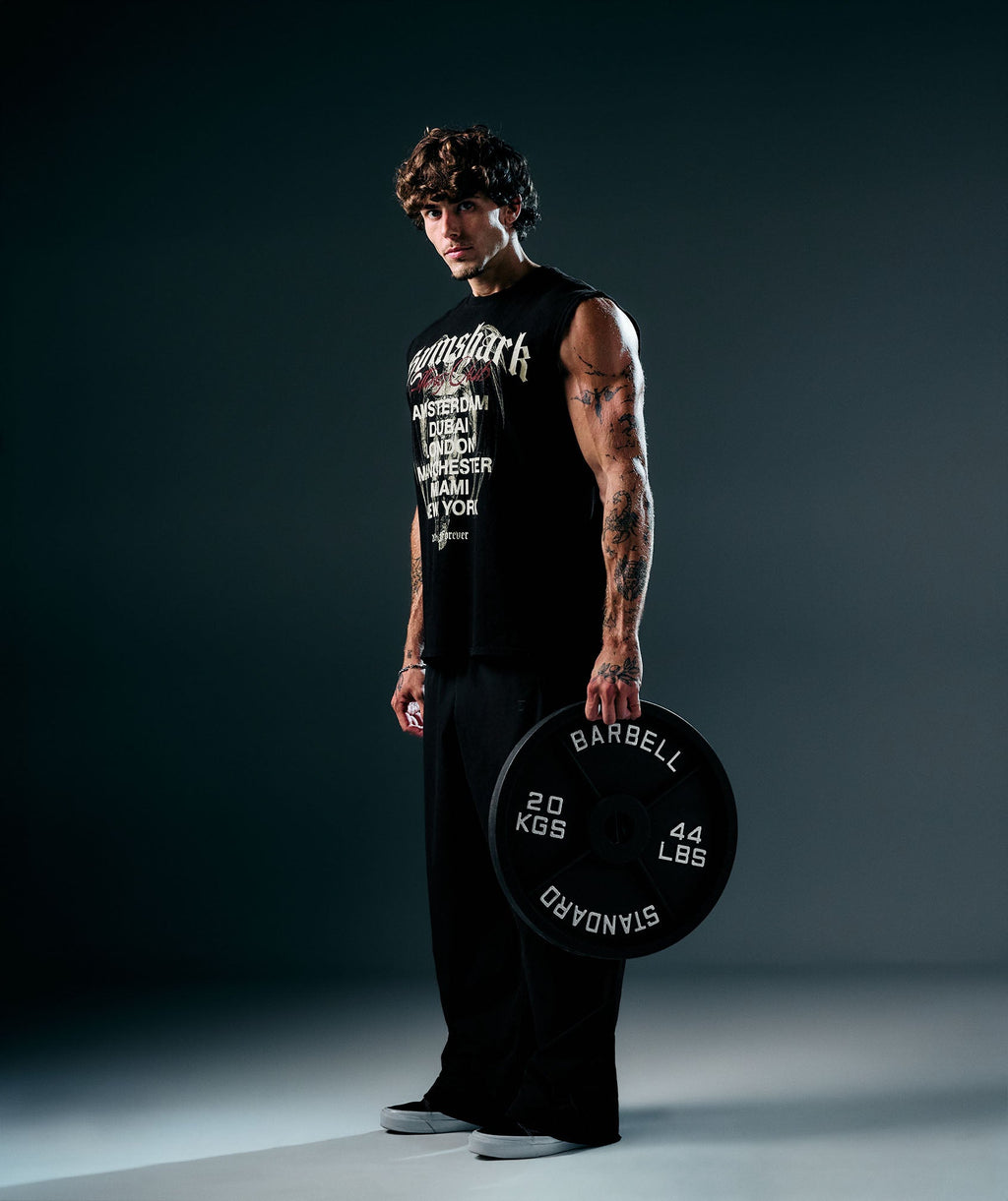 Vengeance Graphic Tank - Black/Wash ;)