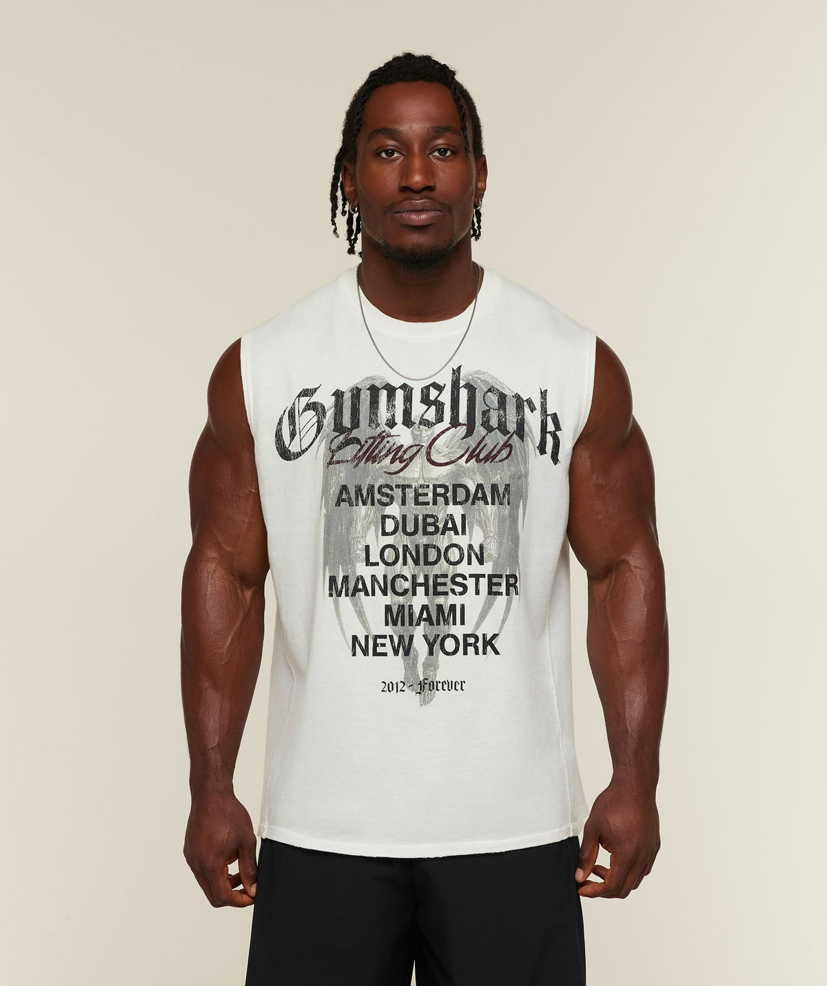Vengeance Graphic Tank - Soft White/Wash ;)
