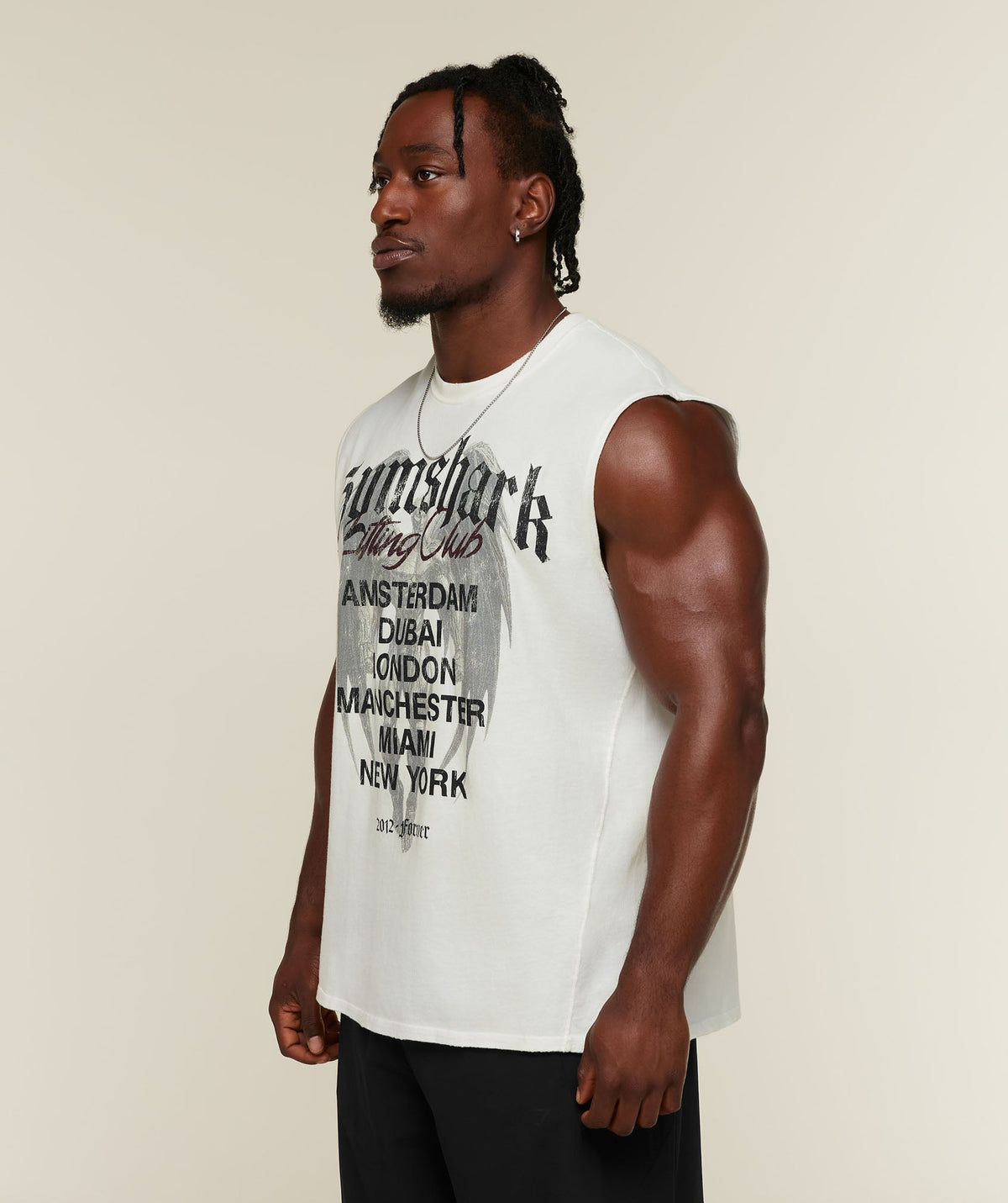 Vengeance Graphic Tank - Soft White/Wash ;)