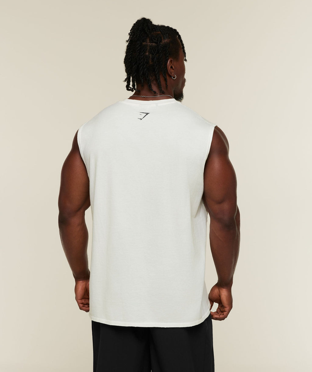 Vengeance Graphic Tank - Soft White/Wash ;)