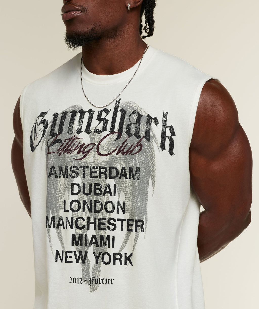 Vengeance Graphic Tank - Soft White/Wash ;)
