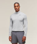 Gymshark Vital 1/4 Zip Gris - frente