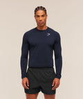 Vital Long Sleeve T-Shirt - Navy/Heavy Blue ;)