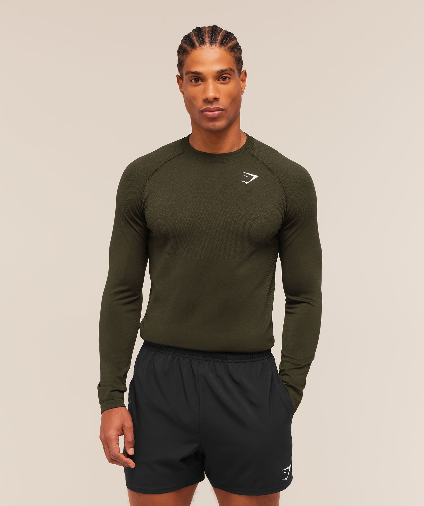 Vital Long Sleeve T-Shirt - Strength Green/Canvas Green ;)