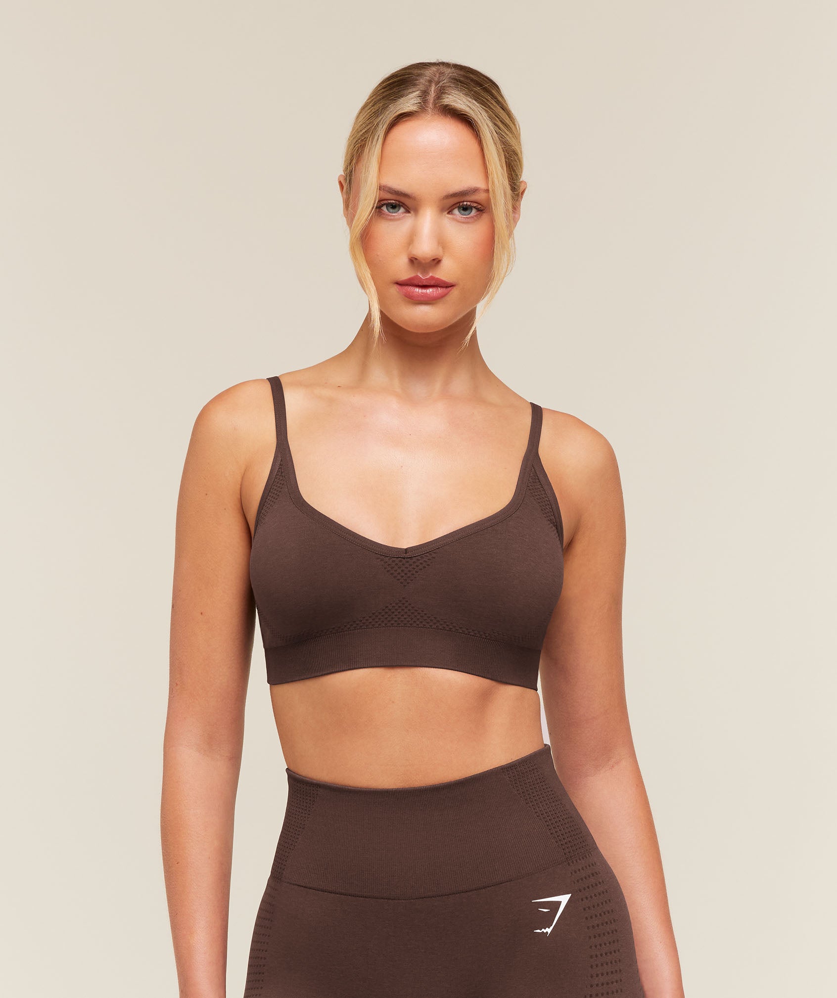Vital Sports Bra - Rich Espresso Brown/Marl ;)