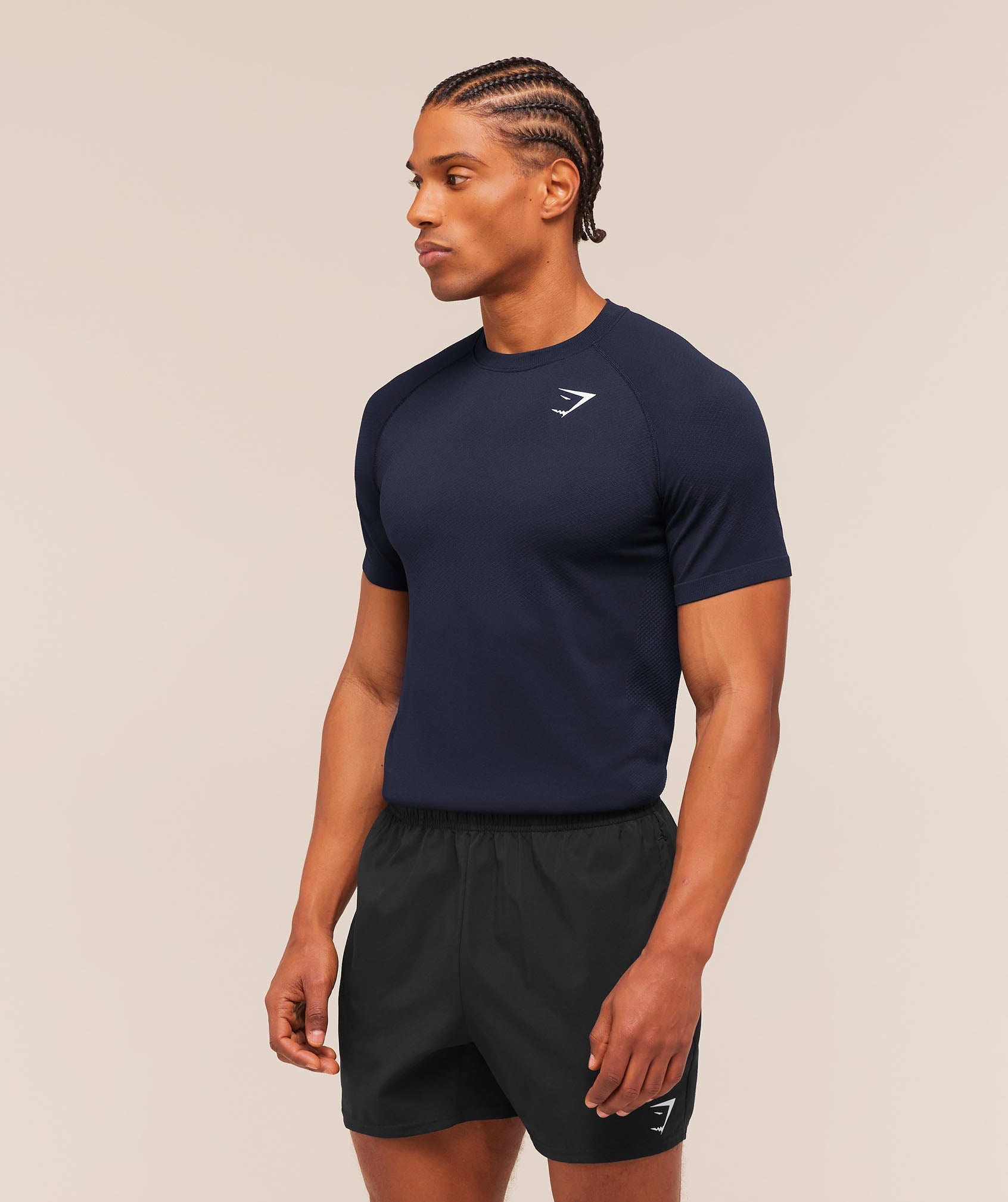 Vital Seamless T-Shirt - Navy/Heavy Blue