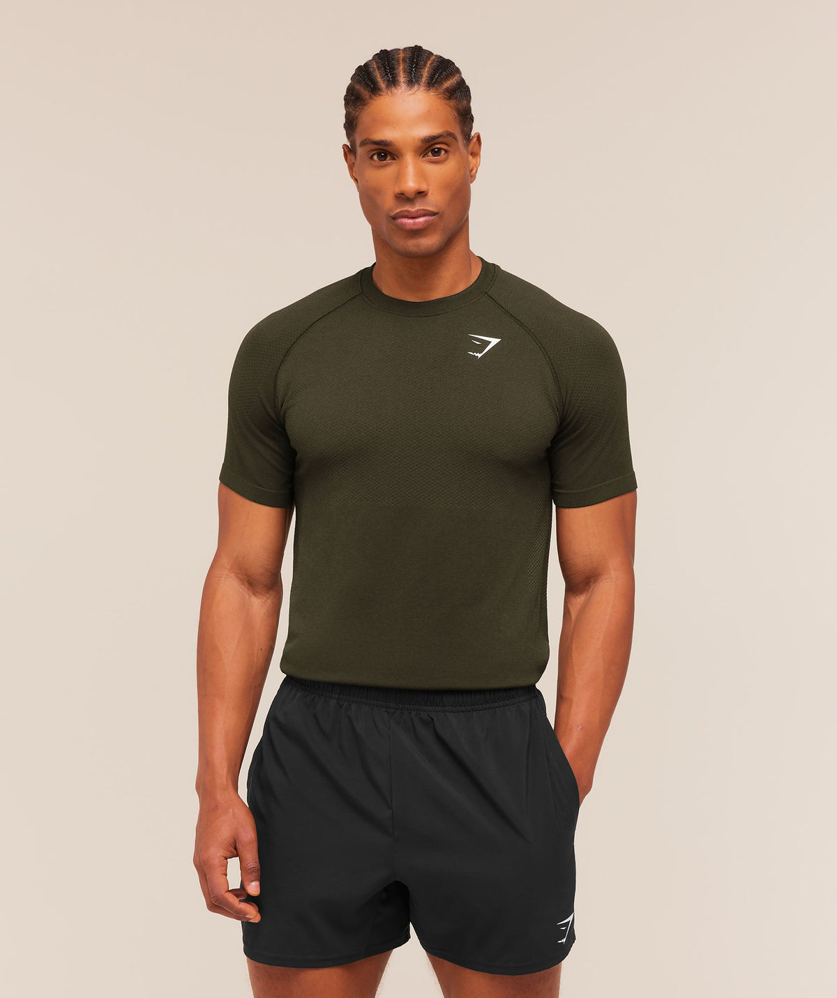 Vital Seamless T-Shirt - Strength Green/Canvas Green ;)