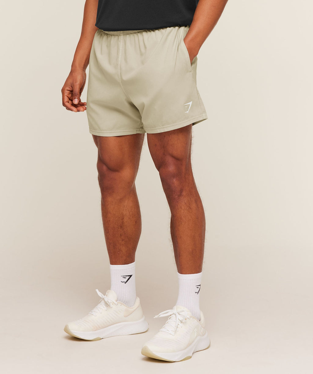 Washed Pastels Shorts - Pebble Grey/Wash