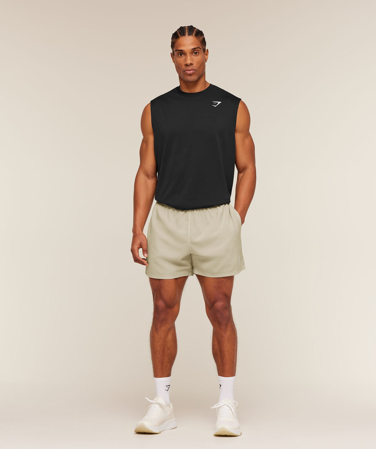 Washed Pastels Shorts - Pebble Grey/Wash